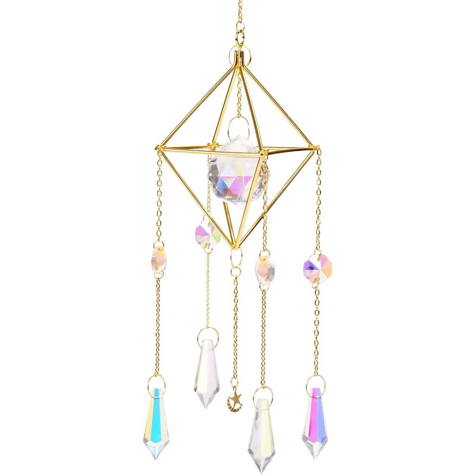 Wind Chimes with Verses Glow in The Dark Wind Chimes Suncatchers