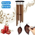 thumbnail image 1 of Wind Chimes, Wind Chimes for Outdoors, Wind Chime Decor for Garden, Great Memorial Gifts (30inches), 1 of 8