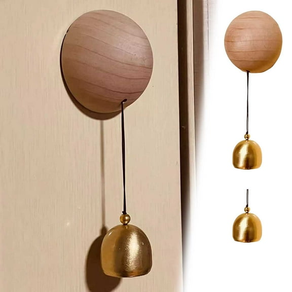 Wind Chimes Wooden Chime Entryway Doorbell Alert Home - Sounds for Relaxation and Decoration