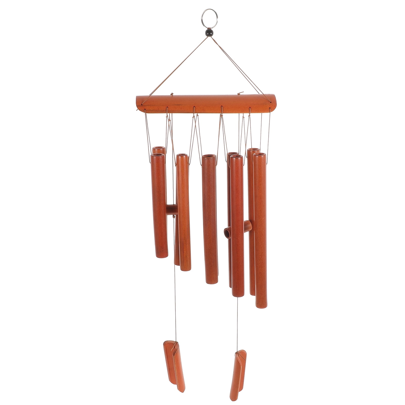 Wind Chimesbamboo Wood Woodstock Chimes Natural Garden Bells Windbell