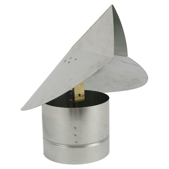 Wind Directional Chimney (Galvanized Steel, 10 Inch)