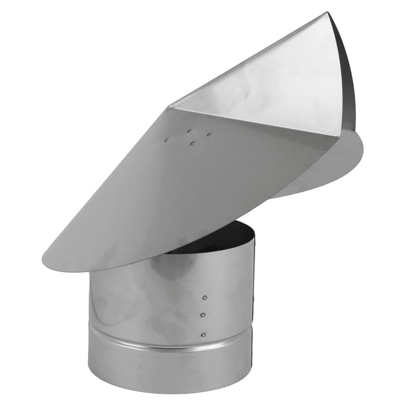 Wind Directional Chimney (Stainless Steel, 8 Inch)