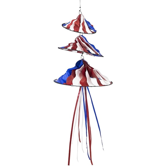 Wind Fairys Patriotic Triple Jelly - 4th of July Garden Décor