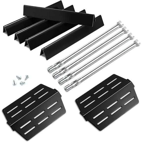 Replacement Parts for Weber Genesis E-330, S-330, EP-330 Grills (Front Controls) 62752 Burners, 7620 Flavorizer Bars, 65505 Heat Deflectors