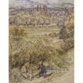 thumbnail image 1 of Wind In The Willows Poster Print By Mary Evans Picture Libraryarthur Rackham (18 X 24), 1 of 3