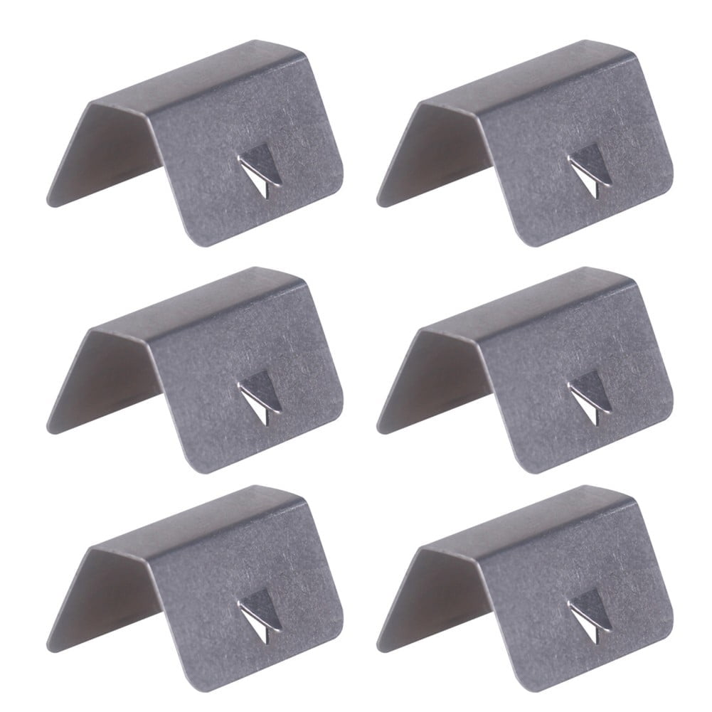 10 Pcs Wind Rain Deflector Channel Fitting Clip Replacement Metal