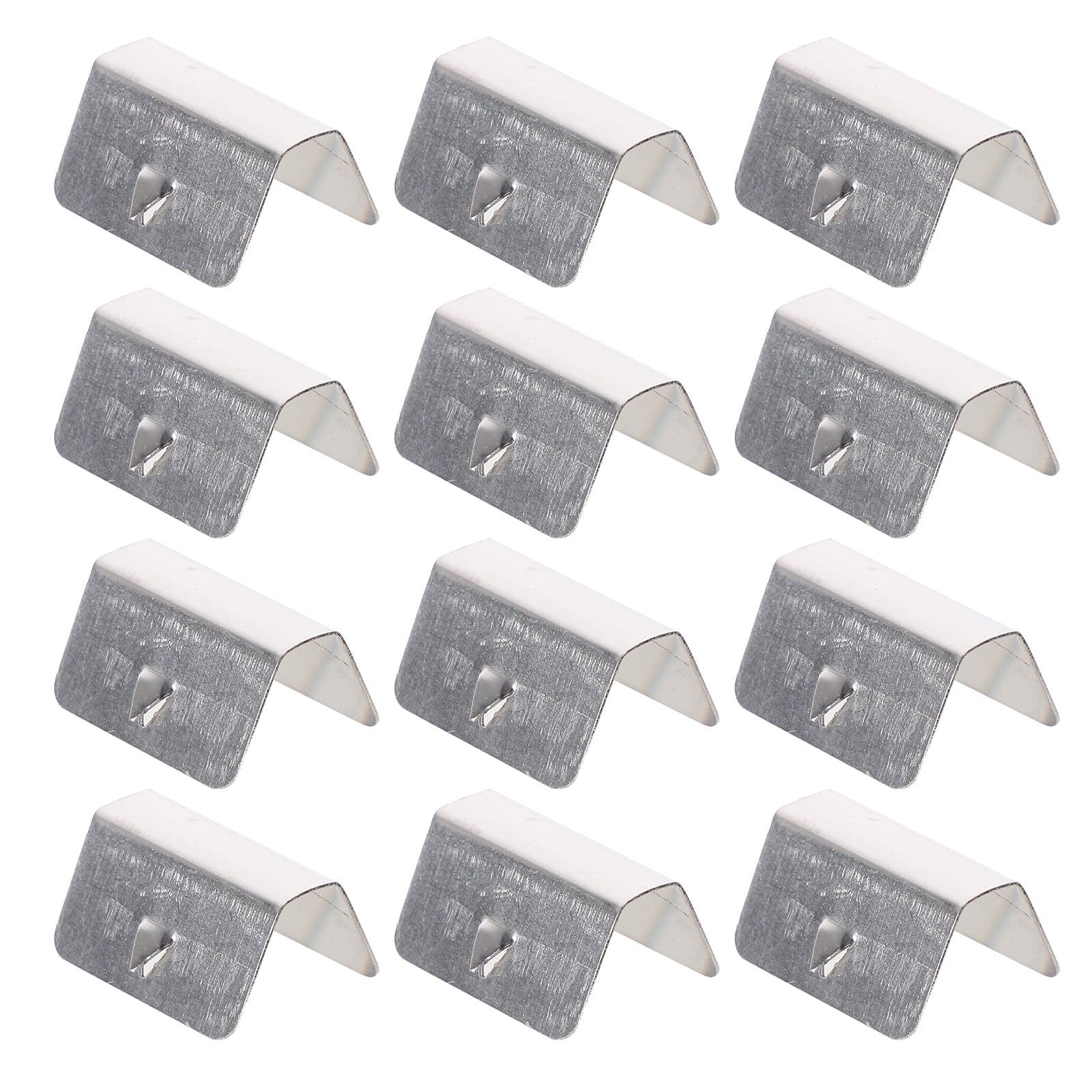 10 Pcs Wind Rain Deflector Channel Fitting Clip Replacement Metal