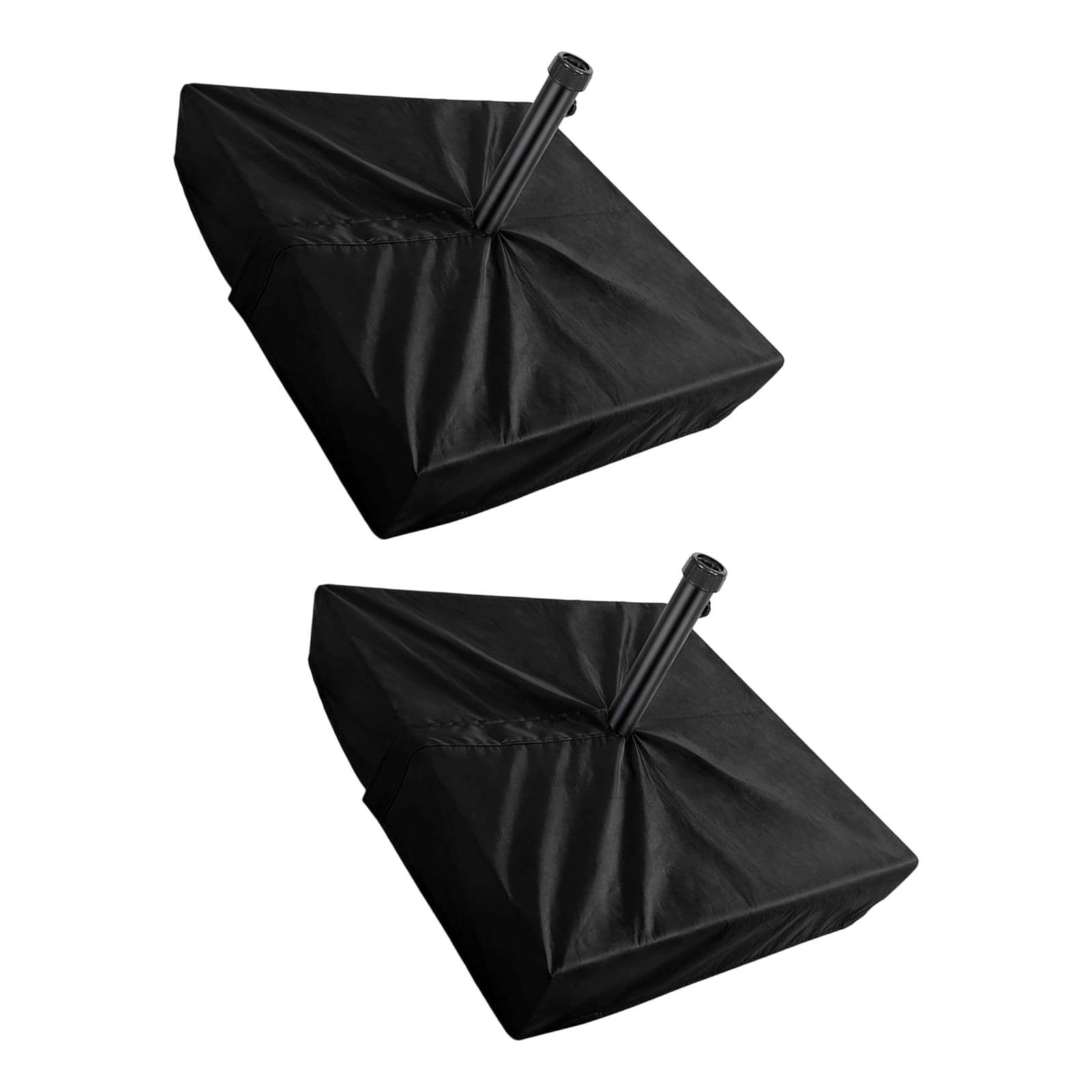 Wind Resistant Garden Umbrella Stand Cover 30x30Inch Dimension Double Needle Stitching Zippered Design Waterproof 1 Pair