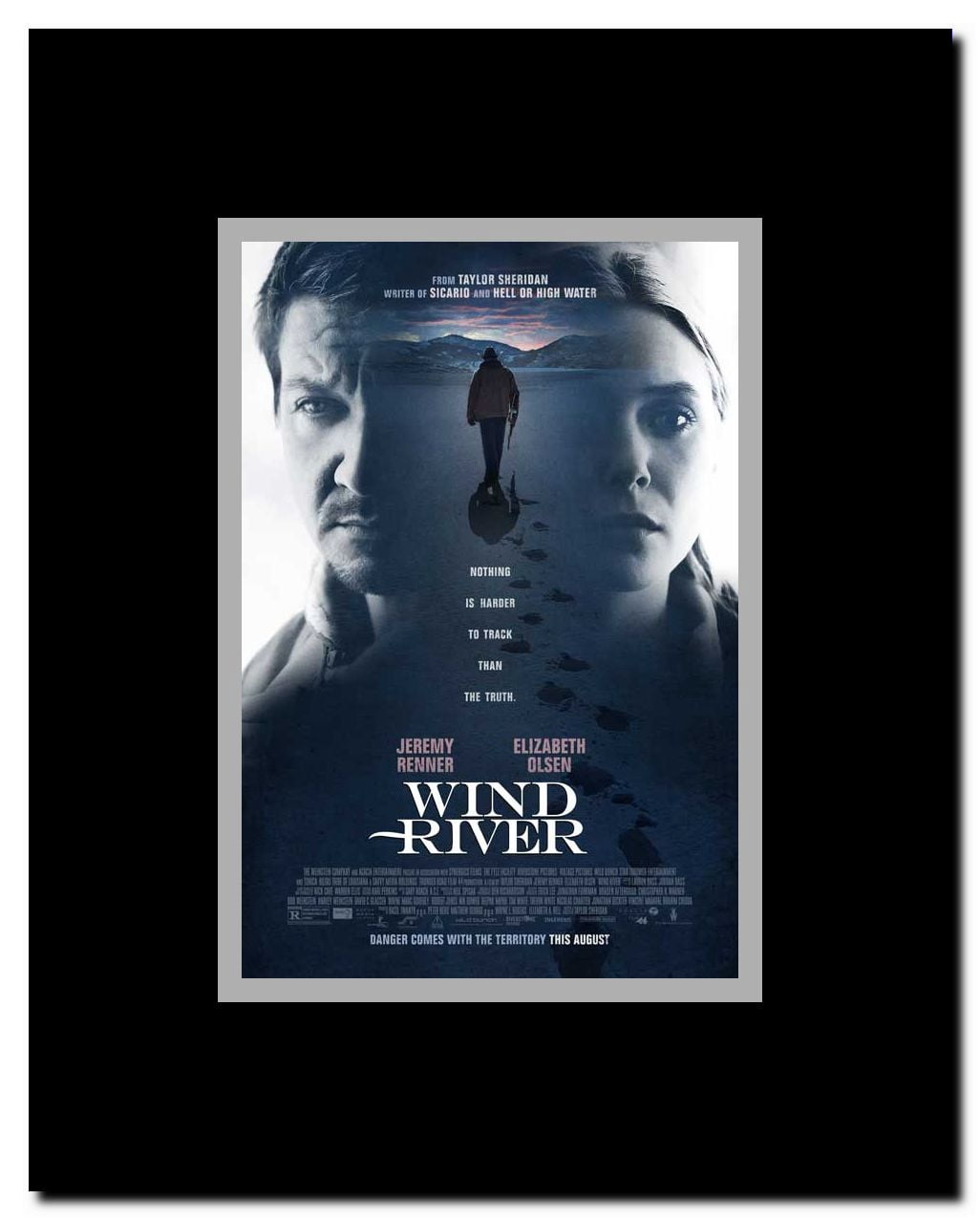 Wind River Framed Movie Poster