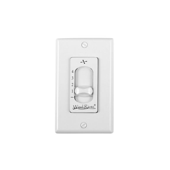 Wind River Fans Wall Speed Control White