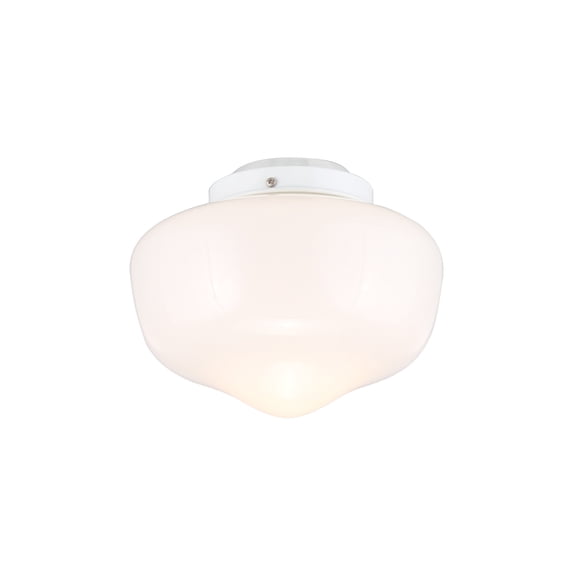 Wind River White Outdoor Schoolhouse Light Kit LED