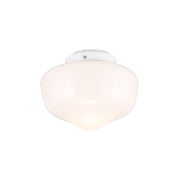 Wind River White Outdoor Schoolhouse Light Kit LED