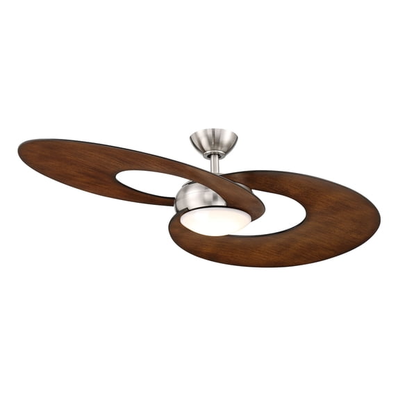 Wind River Ceiling Fans WR2010NWAL 52 in. Sirius Wi-Fi Enabled Smart Ceiling Fan, Nickel