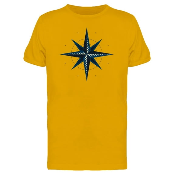 Wind Rose Abstract Colors T-Shirt Men -Image by Shutterstock, Male x-Large