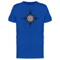 thumbnail image 1 of Wind Rose Ornate Tattoo T-Shirt Men -Image by Shutterstock, Male Large, 1 of 2