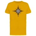 thumbnail image 1 of Wind Rose Ornate Tattoo T-Shirt Men -Image by Shutterstock, Male x-Large, 1 of 2