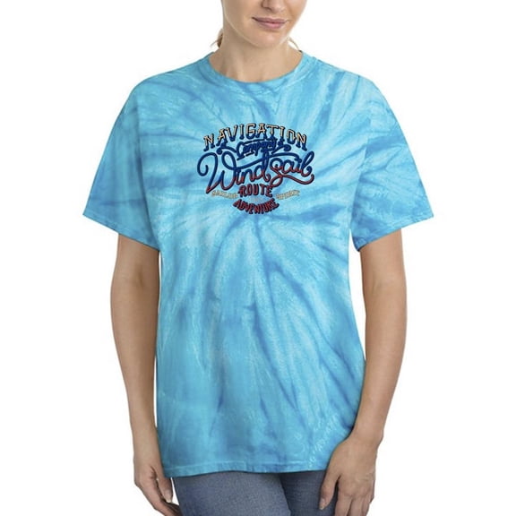 Wind Sail Tie Dye Cyclone Women -Image by Shutterstock, Female Large