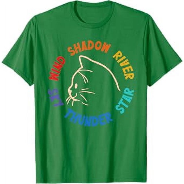 Wind Shadow River Star Thunder Sky Cat Feline TShirt