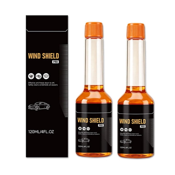 Wind Shield Pro Cleaner,Windshield Pro Washer Fluid,Glass Cleaner Powerful Stain Remover,Oil Film Remover,Anti-Freeze,Hydrophobic