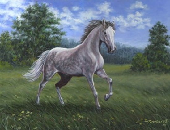 Wind Song Canvas Art - Richard De Wolfe (16 x 12)