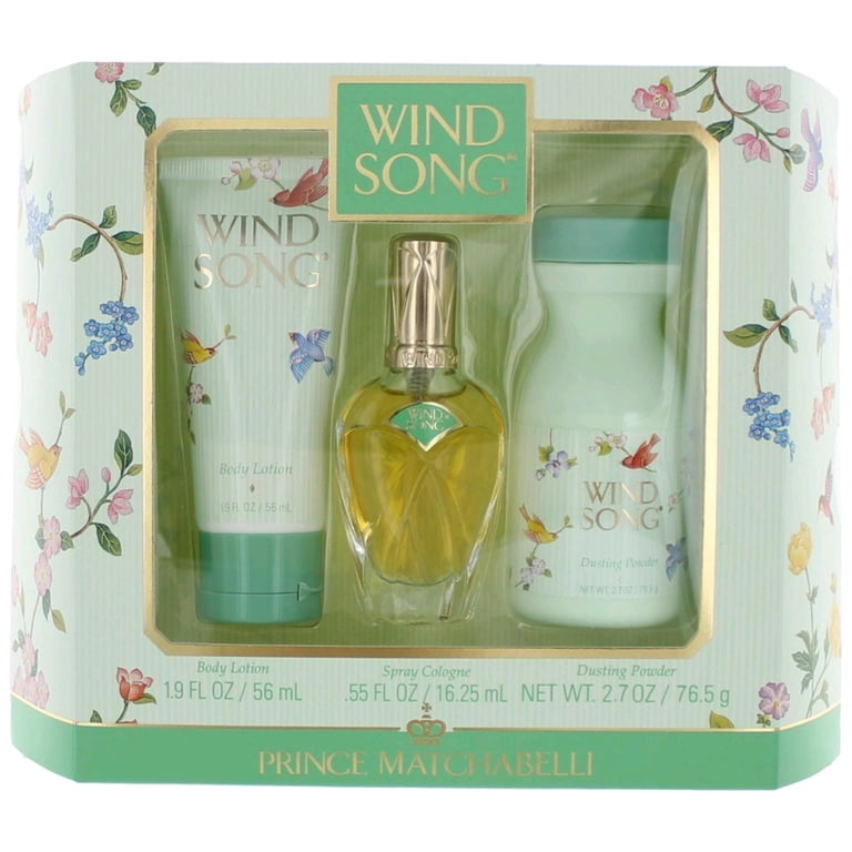 Wind Song by Prince Matchabelli, 3 Piece Gift Set for Women