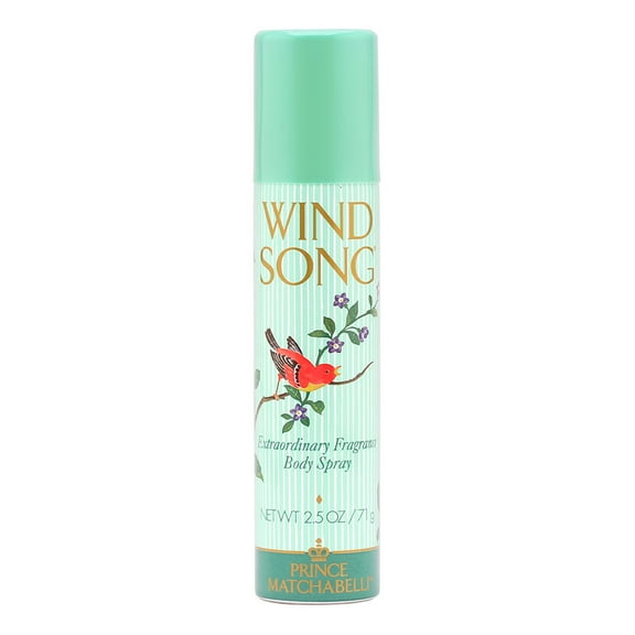 Wind Song by Prince Matchabelli for Women 2.5 oz Extraordinary Body Spray Multi-Pack of 3