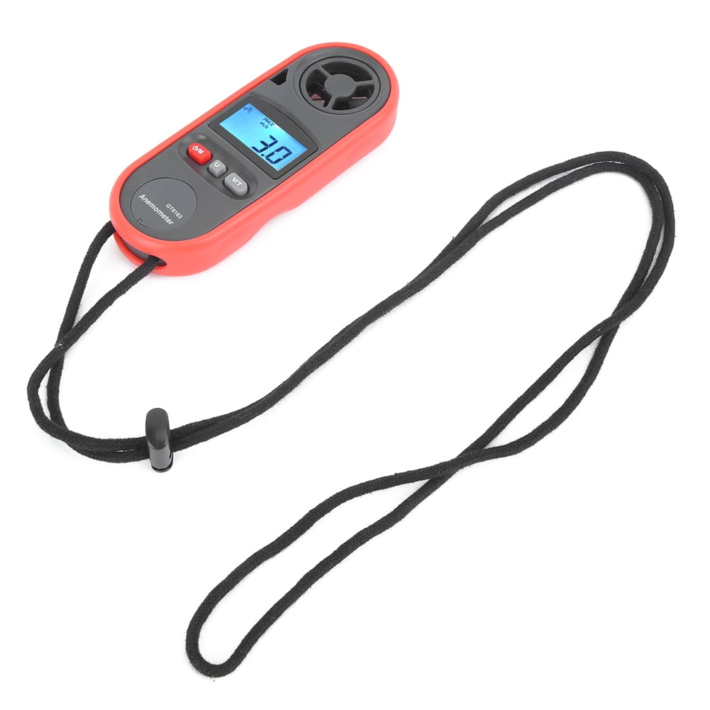 Wind Speed Gauge Digital Portable Handheld Anemometer Wind Speed Gauge