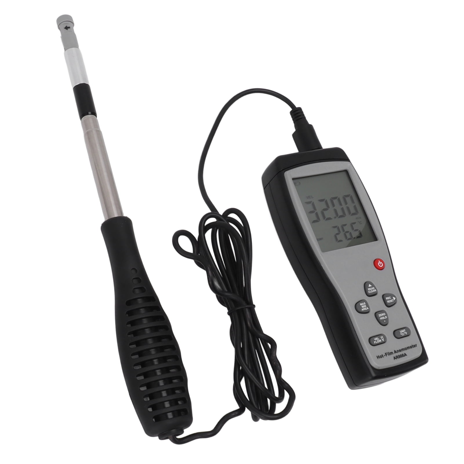 Wind Speed Measuring Tool, USB Computer Communication Hot Wire