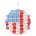 Wind Spinner Red Poppy White Daisy Blue Myosotis Flower Retro Linen 3d