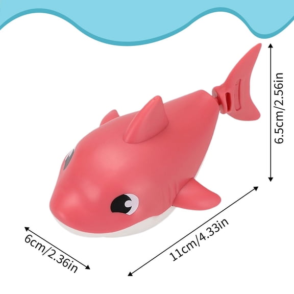 Wind Up Swimming Bathtub with Water Feature, Floating Bath Play for Water Activities, Interactive Bathtime Fun for Youngsters During Bath Routines and Pool Playtime Entertainment