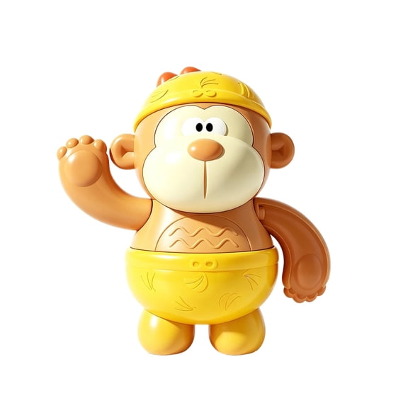 Wind Up Swimming Monkey Bath Toy Water Play, Clockwork Floating Animal Bathroom Bathtub Game, Interactive Pool Fun Hand Eye Activity, Birthday Holiday Gift Party Favor