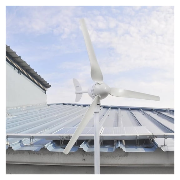 Wind Tur-bine Generator 400W 12V, Wind Generator Kit with Charge Controller, Wind Power generator for Marine, RV, Home