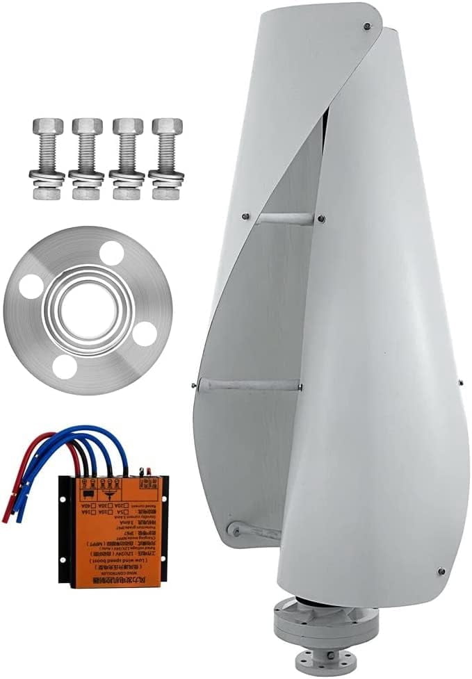 Wind Turbine Generator Kit 400W 12V Portable Vertical Helix Wind Power ...