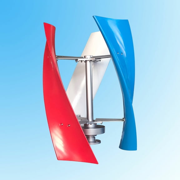Wind Turbine Generator Kit, 400W Wind Generator with Controller, 24V Vertical Axis Windmill for RV, Farm, Residential