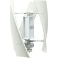 thumbnail image 1 of Wind Turbine Generator Kit, 500W 24V Vertical Axis Wind Turbine Generator with Controller & Wind-Assisted Wheel,3 Blades Wind Power Generator Permanent Magnet Generator for Boats, Gazebos, Home, RV, 1 of 7