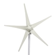 Wind Turbine Generator Kit for Home, 1200W Small Wind Turbine Generator, 5-Blade Vertical Wind Turbine, 12V Battery Charging, Durable & Weatherproof for Workshop, Farm, Boats