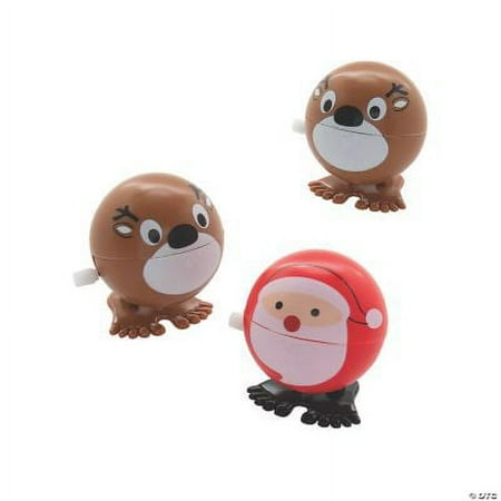 Wind-Up Christmas Toys, Christmas, Toys, 12 Pieces