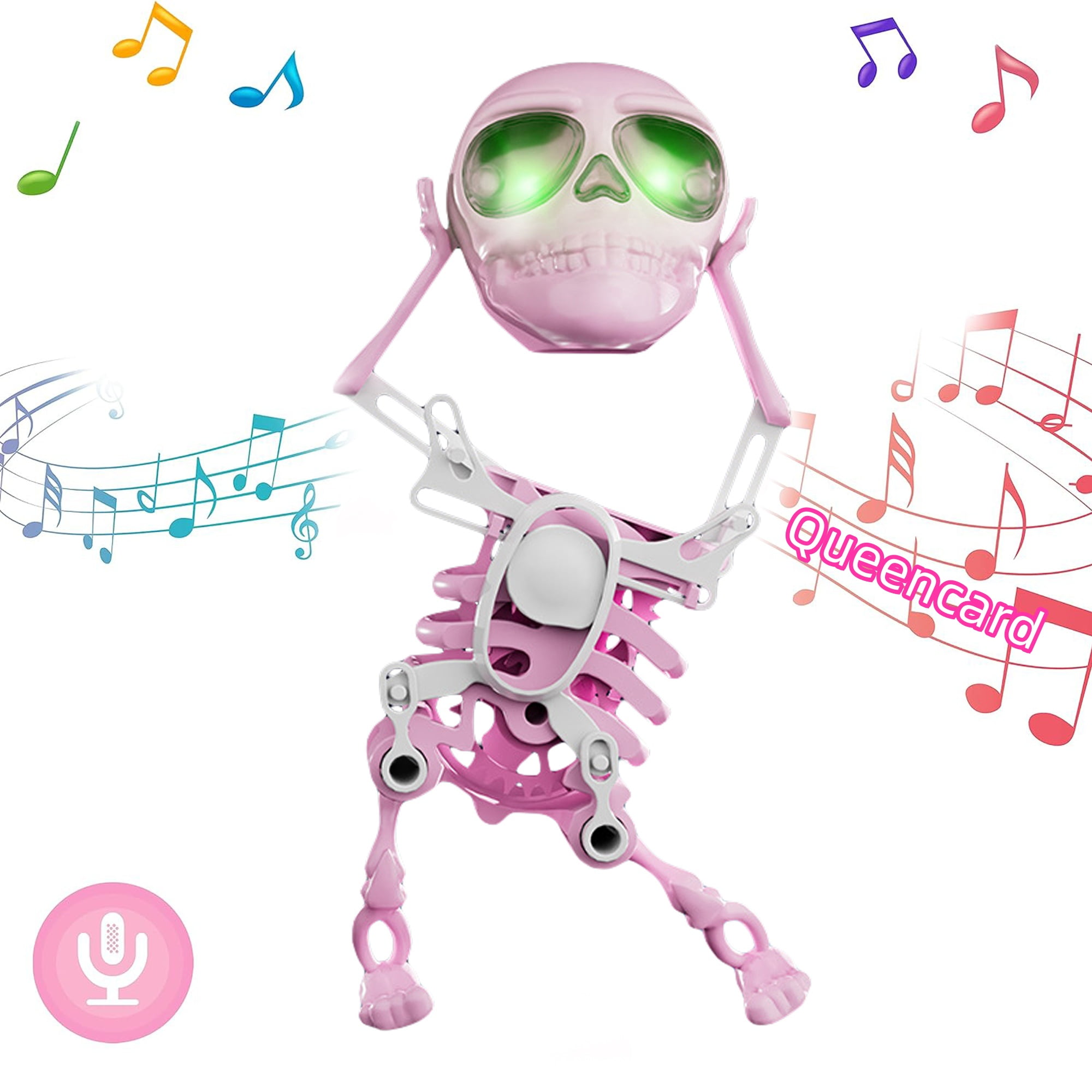 WindUp Dancing Skeleton Toy Halloween Human Skeleton 3d Dancing And