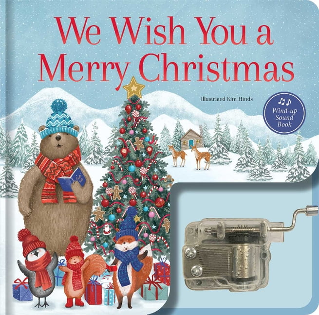Wind-Up Music Box Books We Wish You a Merry Christmas: Wind-Up Music Box Book, (Board Book)