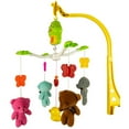thumbnail image 1 of Plush Mobile Baby Crib Wind-Up Musical Bears with Spinning Lullabies, 1 of 3