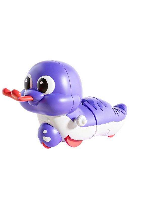 Wind Up Snake Toy for Kids, Clockwork Wiggly Snake Party Favor, Fun Moving Snake Toy, Bag Pendant Keychain Toy, Purple