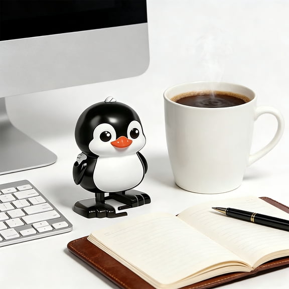 Wind - Up Spring Egg - Hatching Cute Monster Walking Penguin Gacha Toy With Capibara Twist Egg A1* Ornament