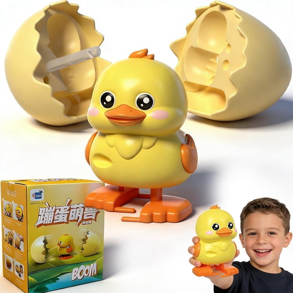 Wind-Up Surprise Eggs, Easter’s Latest Gift Wind-Up Animal Hatching Surprise Egg, Eggshells Pop Open & Automatic Walking Hatchlings, Fun Party Favors Gag Gift