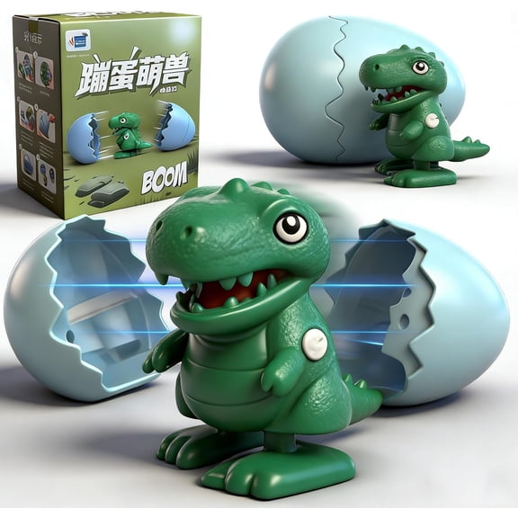 Wind-Up Surprise Eggs, Easters Latest Gift Wind-Up Animal Hatching Surprise Egg, Eggshells Pop Open & Automatic Walking Hatchlings, Fun Party Favors Gag Gift