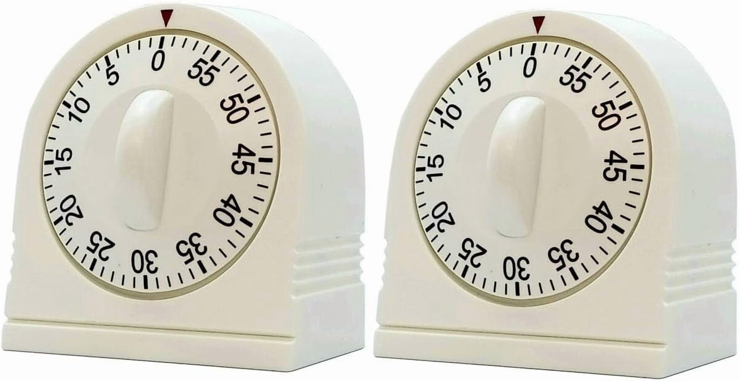 Wind Up Timer, Visual Mechanical Timer with Loud Alarm, Manual ...
