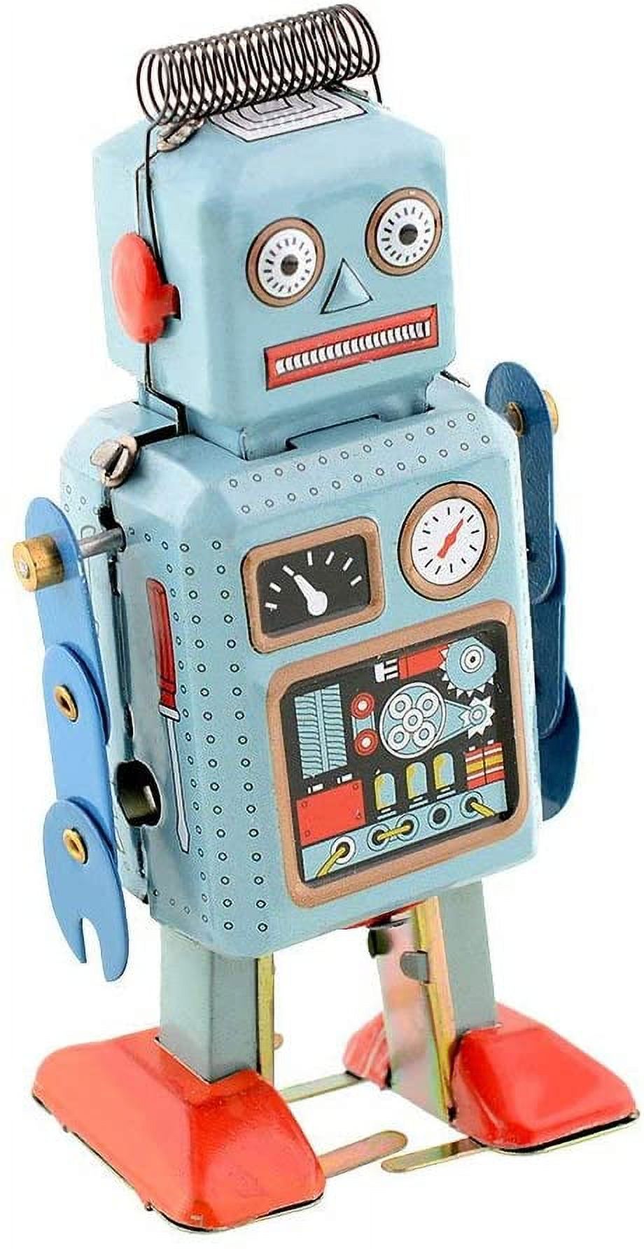 Wind Up Vintage Robot Retro Classic Clockwork Spring for Collection, Xmas, Gift, Party, Birthday, Festival, Surprise, Memories - image 1 of 6