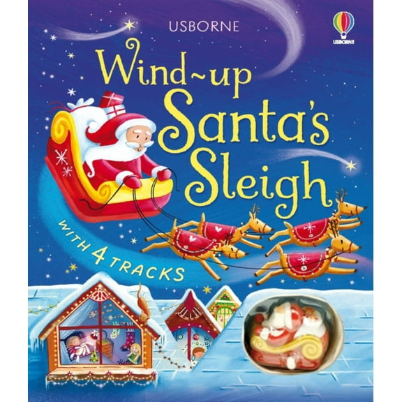 Wind-Up Santa's Sleigh (Board Book)