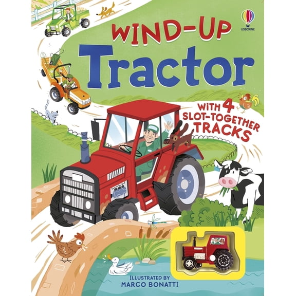 Wind-Up Wind-Up Tractor, (Board Book)