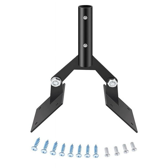 Wind Vane Bracket Garden Weathervanes Mount with Hardware Adjustable Garden Wind Vane Roof Mount for B