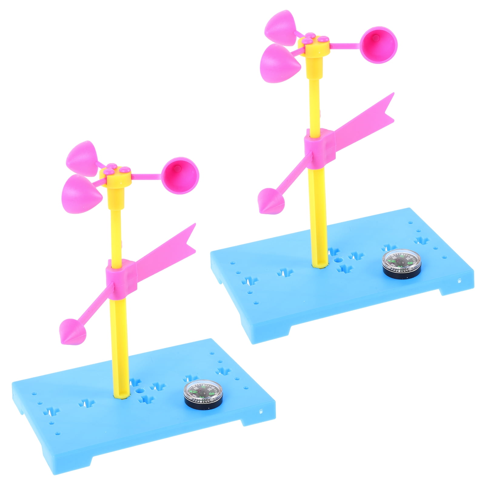 Wind Vane Kid Tools DIY Anemometer Scientific Toy Pupils Child 6 Sets